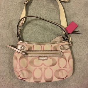 Coach Crossbody Purse, Tan